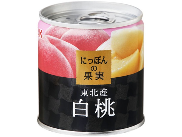 K&K Japanese White Peach (Tohoku) 195g (Special Order Item) [Purchase Quantity: 24]