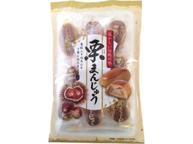 Todaya Chestnut Manju (9 pieces) - Special Order Item (Purchase 12 pieces) [Please allow time for delivery]