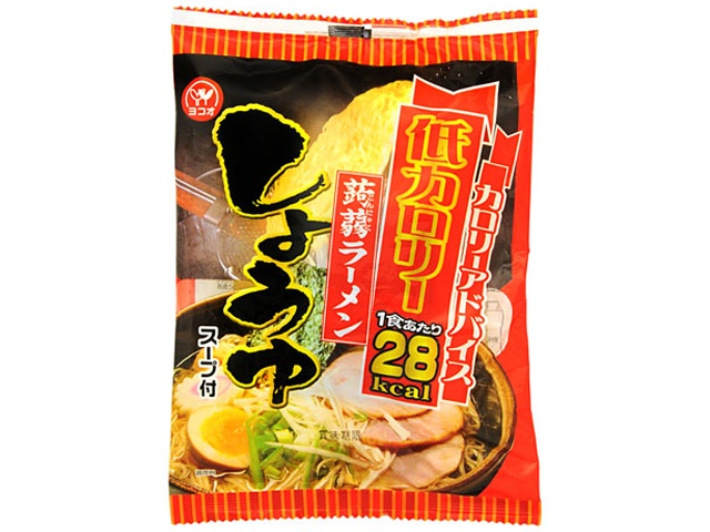 Yokoo Zero Carb Soy Sauce Ramen, 140g (Pack of 36)