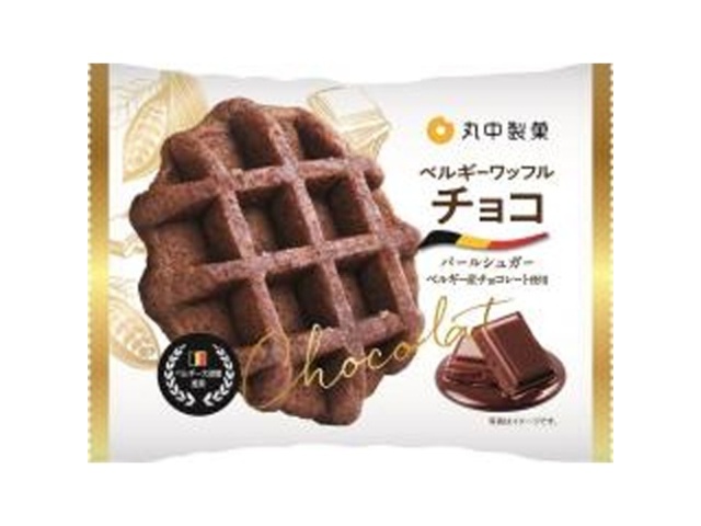 Marunaka Belgian Waffle Chocolate (1 piece) [Purchase 6 pieces]