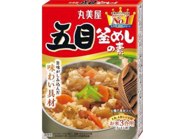 Marumiya Gomoku Kamameshi Seasoning (10 pieces)
