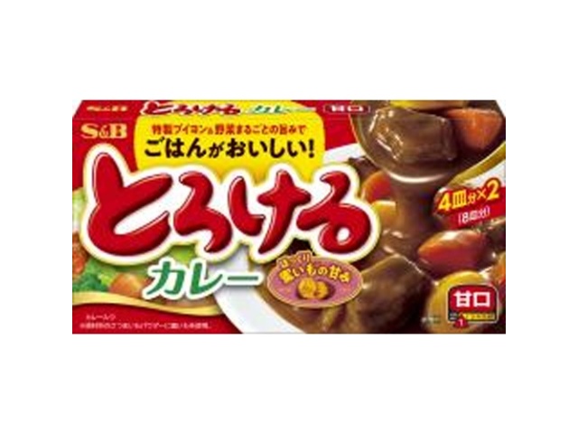 S&B Melt-in-the-Wall Curry, Mild, 144g [This Month's Special: Instant] [Made-to-Order Item] [Purchase 60]