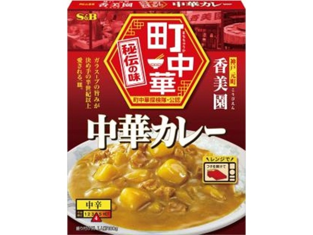 S&B Machichuuka Chinese Curry 180g (Purchase 6)