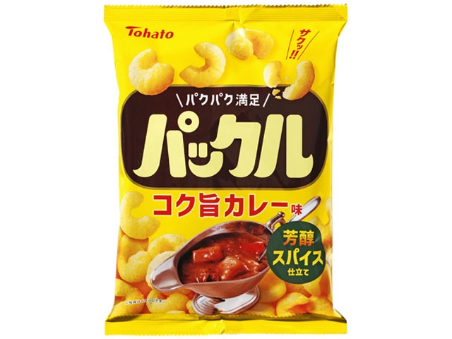 Tohato Packle Rich Curry Flavor 57g (Pack of 12)
