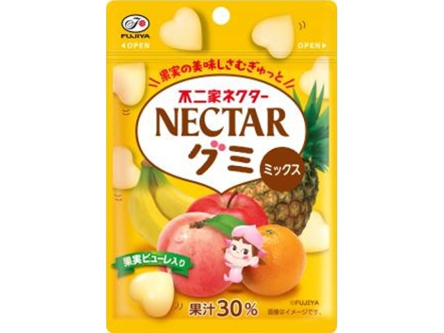 Fujiya Nectar Gummy (Mixed) 48g (Special Order Item) [Purchase Quantity: 120] [Limited Quantity]