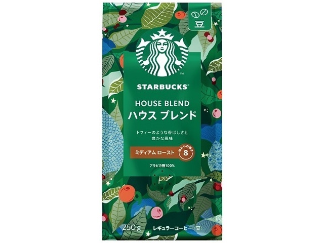 Starbucks House Blend Coffee Beans 250g (Special Order Item) [Purchase 6]