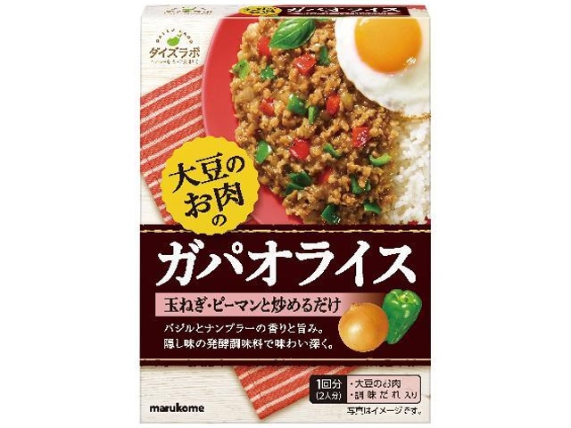 Marukome Soy Lab Soy Meat Gapao Rice Mix (Special Order Item) [Purchase Quantity: 40]