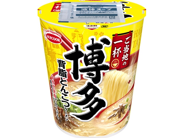 Ace Local Hakata Back Fat Tonkotsu Ramen (12 pieces)