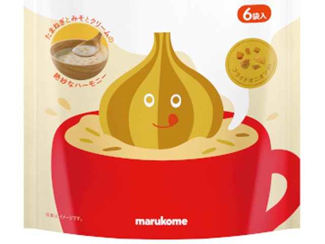 Marukome Onion Miso Cream Soup (6 packets) (Special Order Item) [Purchase Quantity: 42]