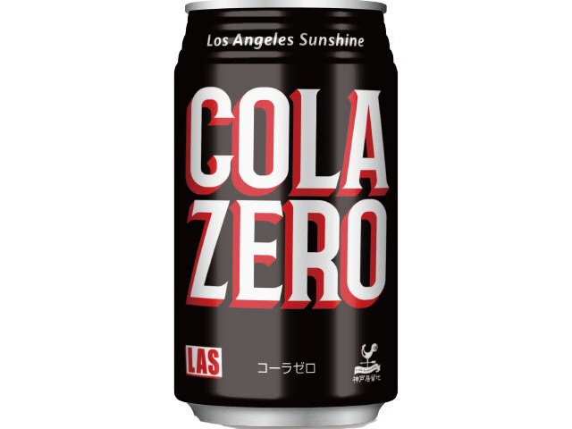 Kobe Foreign Settlement LAS Coke Zero 350ml Can (Special Order Item) [Purchase Quantity: 24]