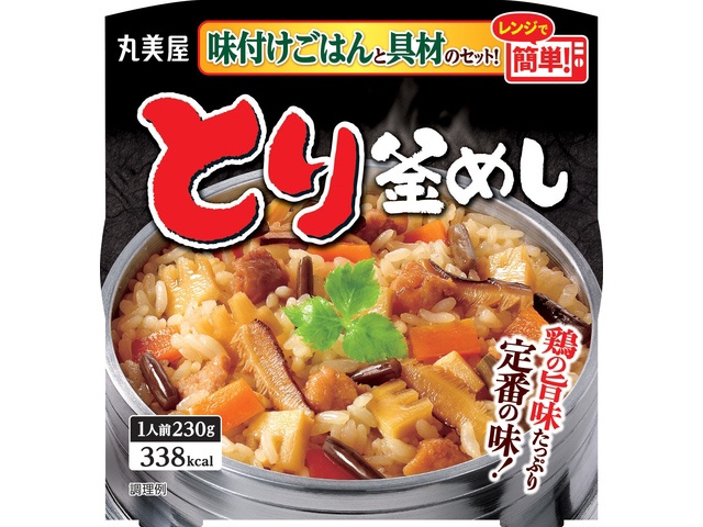 Marumiya Chicken Kamameshi with Seasoned Rice, 230g (Purchase 6)