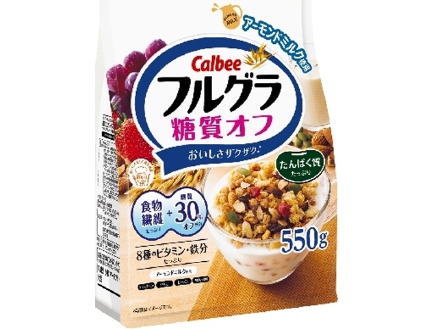 Calbee Frugra Low Carb 550g (Special Order Item) [Purchase 6]