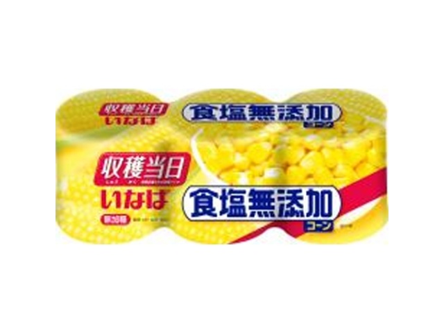 Inaba No-Salt Corn, 160g x 3 (Purchase 8)