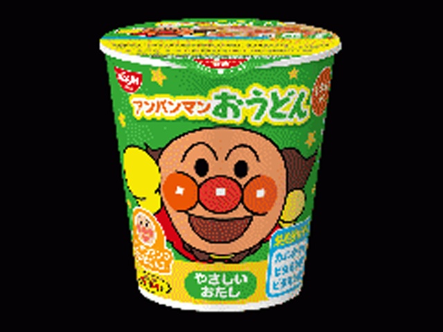 Nissin Anpanman Udon Noodles with Easy Dashi Stock (Special Order Item) [Purchase 30]