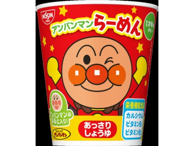 Nissin Anpanman Ramen Light Soy Sauce (Special Order Item) [Purchase Quantity: 30]