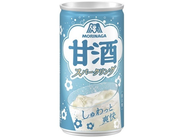 Morinaga Sparkling Amazake (Sweet Sake) 190ml Can (Purchase 30)