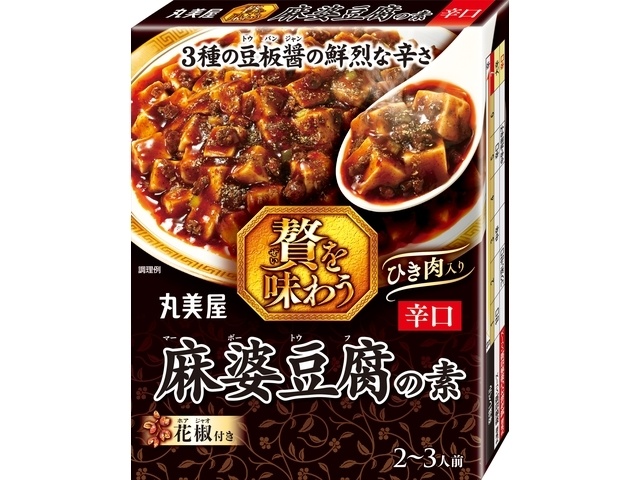 Marumiya Luxurious Mapo Tofu, Spicy, 180g (Special Order Item) [Purchase Quantity: 48]