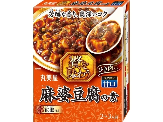 Marumiya Luxurious Mapo Tofu Base, Mild, 180g (Special Order Item) [Purchase Quantity: 48]