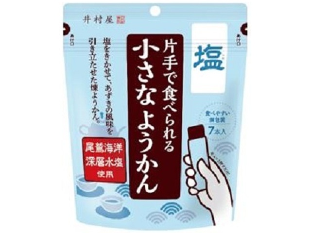 Imuraya Small Yokan Sweets That Can Be Eaten with One Hand, Salt, 7 Pieces (Purchase 16 Pieces)