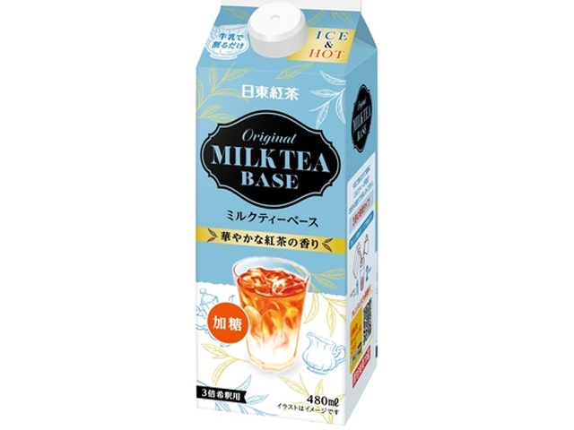 Nitto Tea Original Milk Tea Base 480ml (Special Order Item) [Purchase 12]