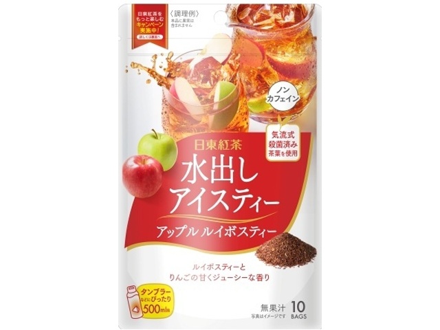 Nitto Tea Cold Brew Iced Tea Apple Rooibos 10 Bags (Special Order Item) [Purchase Quantity: 24]