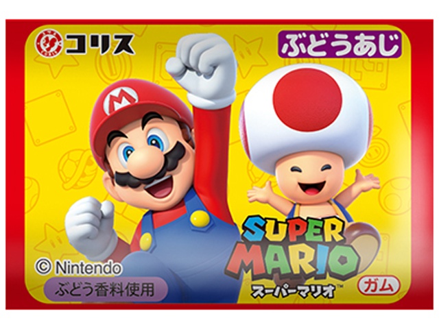 Coris Super Mario Gum [Purchase quantity: 55 pieces]