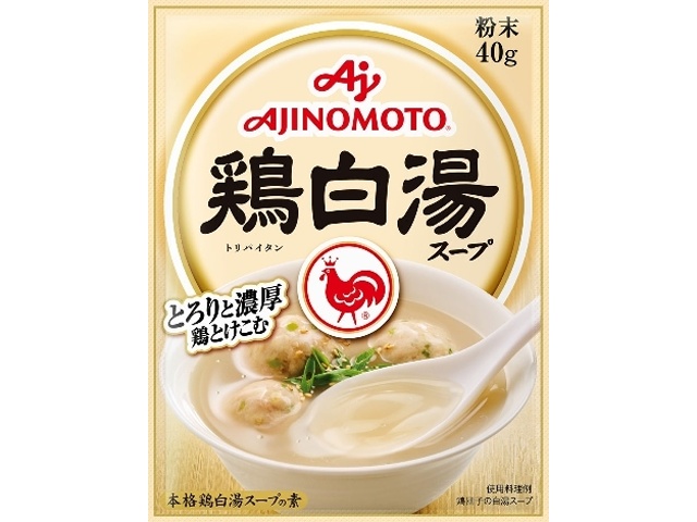 Ajinomoto Chicken White Soup, 40g bag (80 bags per pack)