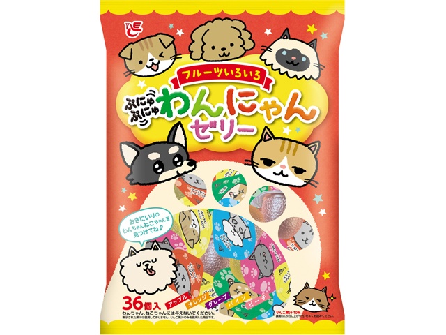 Ace Dog and Cat Jelly, 36 pieces (Purchase 12 pieces)