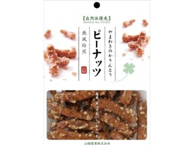 Yamawaki Natural Peanut Karinto, 60g (Pack of 16)
