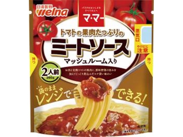 Mama Tomato Pulp Meat Sauce with Mushrooms [This Month's Special Noodle Sale] Special Order Item [Purchase 36]