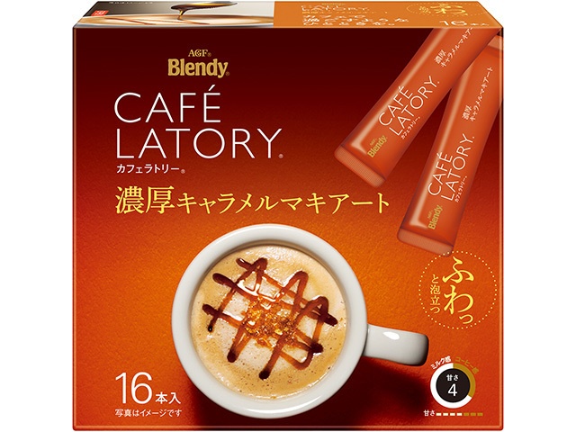 Cafe Latory Caramel Sticks (16 sticks) [This Month's Special Offer] [Pre-order] [Purchase 6]