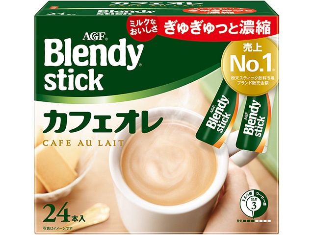 Blendy Stick Cafe au Lait (24 sticks) [This month's special offer: Favorite beverage]  [Purchase 3]