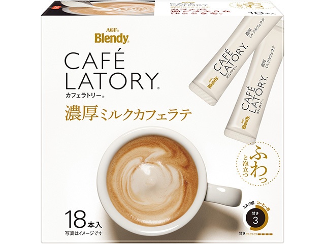 Cafe Latory Sticks Milk Cafe Latte 18 sticks [This month's special offer: Favorite beverage]  [Purchase 3]