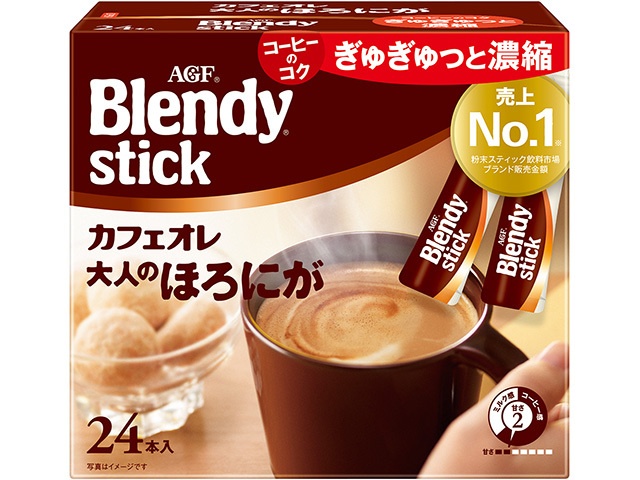 Blendy Sticks, Bittersweet for Adults, 24 sticks [This Month's Special Offer] Special Order Item [Purchase 6]