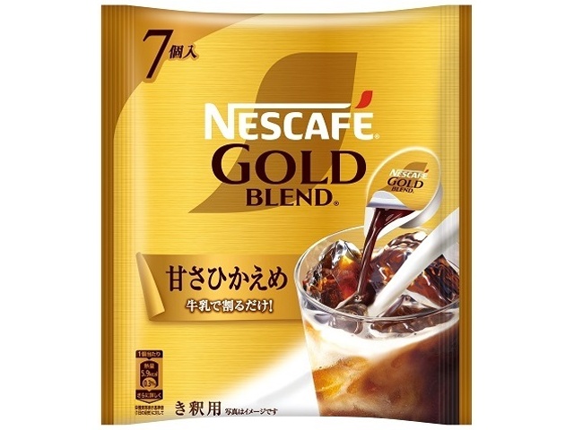 Nescafe Gold Low-Sugar Portion (7 pieces) (Purchase 12 pieces)