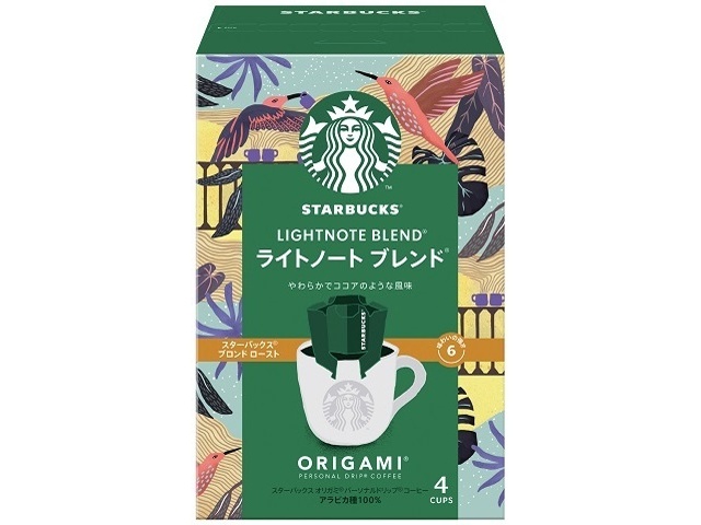 Starbucks Light Note Blend, 4 bags (Pre-order) [Purchase 6]