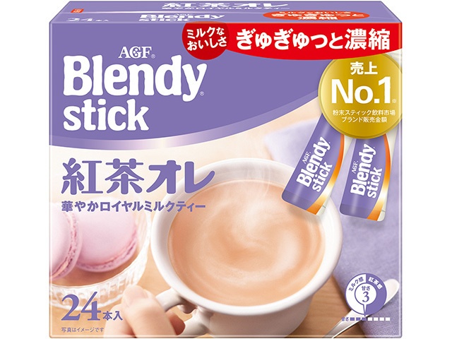 Blendy Stick Tea Au Lait, 24 sticks [This month's special offer: beverage] Special order item [Purchase quantity: 24]