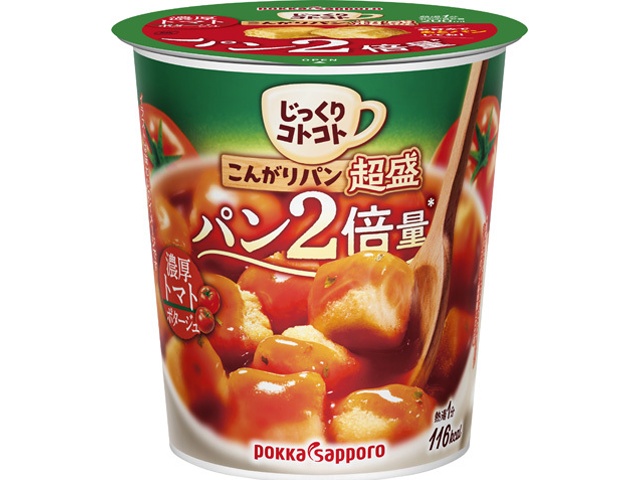 Pokka Sapporo Food Crispy Bread, Extra Rich Tomato Potage (6 pieces)