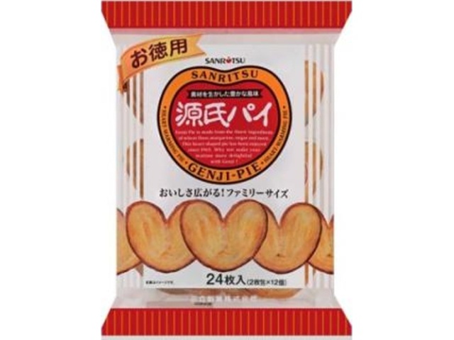 Sanritsu Seika Value Pack Genji Pie, 24 pieces [Purchase 12 pieces]