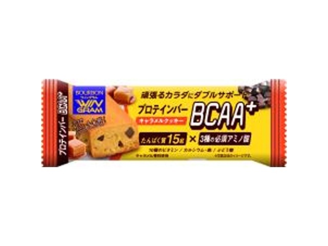 Bourbon Protein Bar BCAA + Caramel 40g (Special Order Item) [Purchase Quantity: 108]