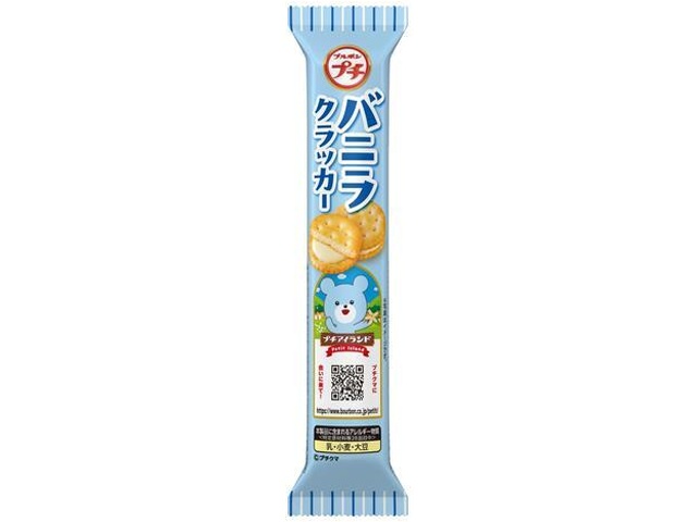 Bourbon Petit Vanilla Crackers 38g (Pack of 10)