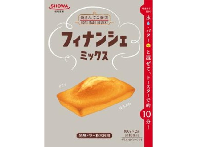Showa Financier Mix 100g x 2 bottles (Special Order Item) [Purchase Quantity: 24]