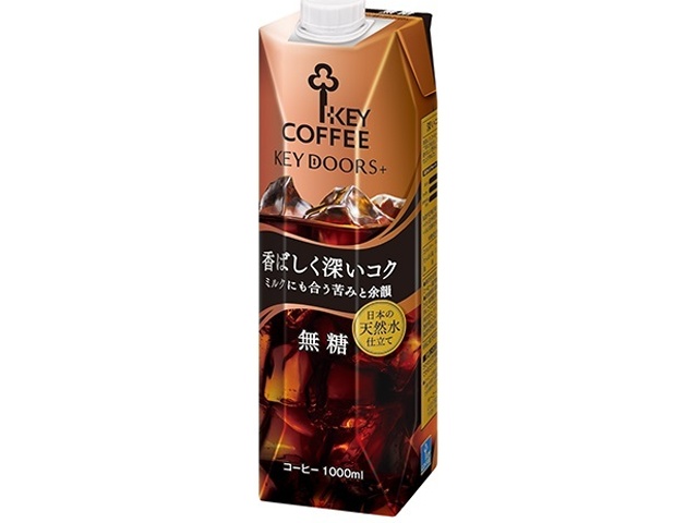 Key Rich Liquid Coffee, Unsweetened, 1L (Special Order Item) [Purchase 6]