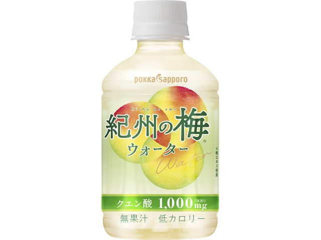 Pokka Sapporo Food Kishu Ume Water, 270ml [This Month's Special Drink] [Pre-order Item] [Purchase Quantity: 24]