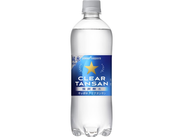 Sapporo Clear Tansan P600ml (Special Order Item) [Purchase Quantity: 24]