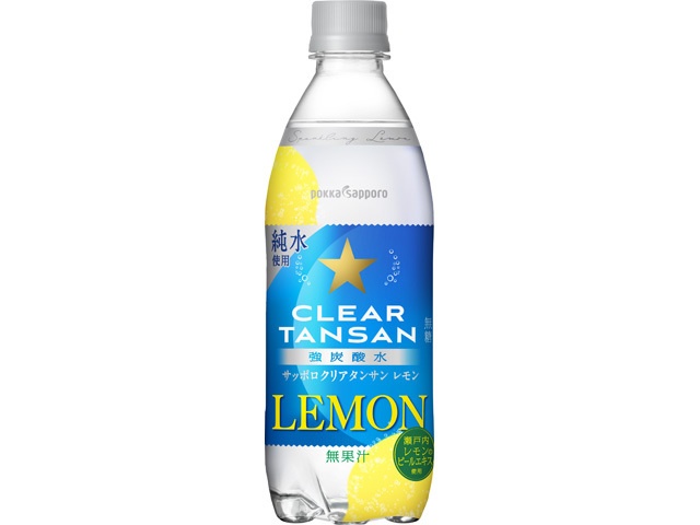 Sapporo Clear Tansan Lemon P 500ml (Special Order Item) [Purchase Quantity: 24]
