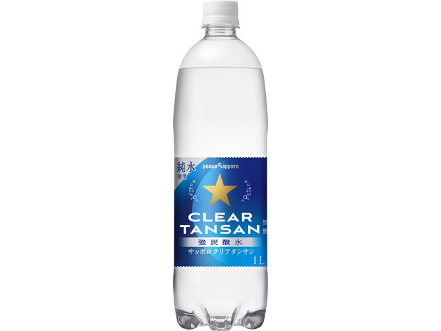 Sapporo Clear Tansan 1L [This Month's Special Drinking Water] Special Order Item [Purchase 12]