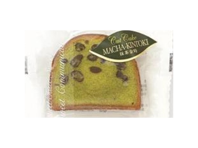 Meigetsu Seika Matcha Kintoki Cut Cake (1 piece) Special Order Item [Purchase 10]