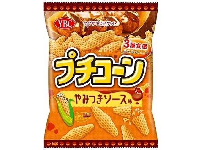 YBC Petit Corn Addictive Sauce Flavor 50g (Pack of 12)