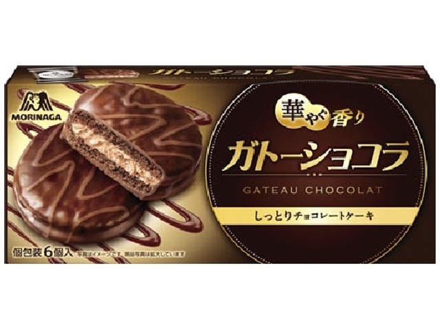 Morinaga Gateau Chocolat 6 pieces  [Purchase 6 pieces]